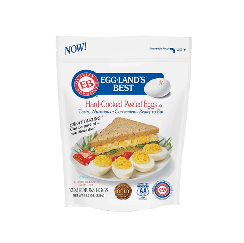 Eggland's Best Hard-Cooked Peeled Eggs. 12 ct.