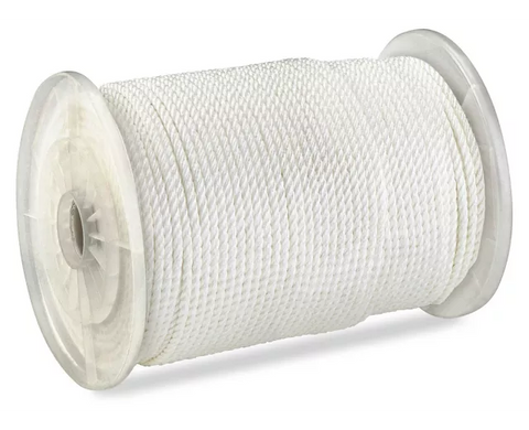 Twisted Polyester Rope - 1⁄4" x 600'