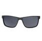 Callaway Rectangle Sunglasses, CA800 Black