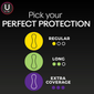 U by Kotex Security Daily Liners. Light Absorbency. Regular Length (129 ct.)