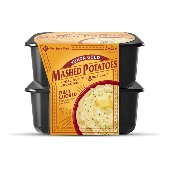 Member's Mark Yukon Gold Mashed Potatoes (4 lbs.)