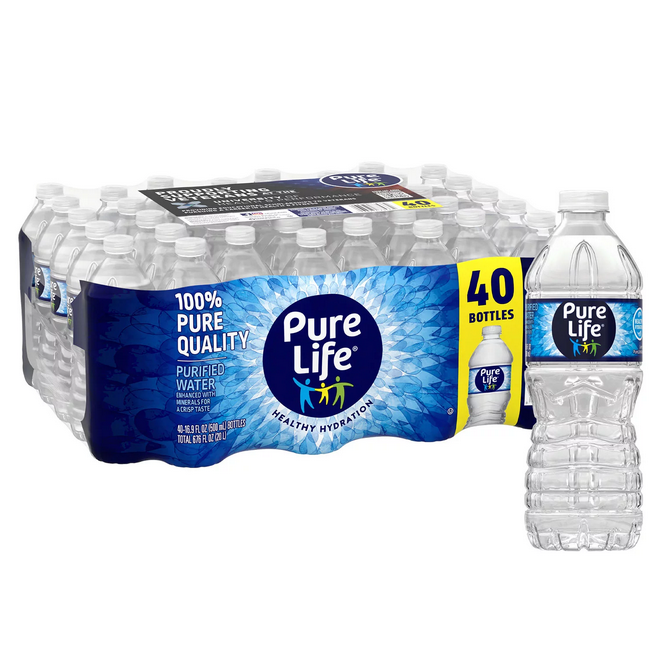 Pure Life Purified Water (16.9 fl. oz. 40 pk.)