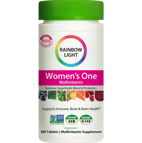 Rainbow Light Women's One Multivitamin Plus Superfoods & Probiotics (180 ct.)