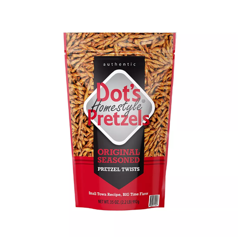 Dot's Pretzels Original Flavor Seasoned Pretzels. 35 oz.