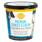 Wellsley Farms Premium Cookies and Cream Ice Cream. 64 oz.