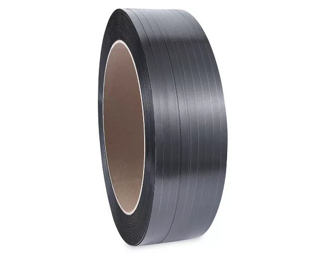 Poly Strapping - 5⁄8" x .030" x 6,000', Black