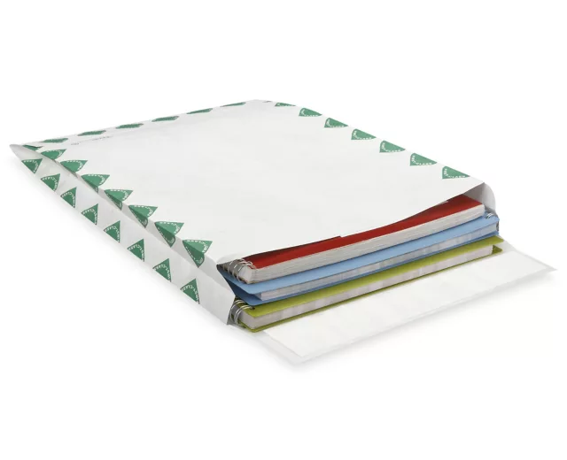 Tyvek® Self-Seal Expandable "First Class" Envelopes - 10 x 13 x 1 1⁄2" (QTY./CASE 100)