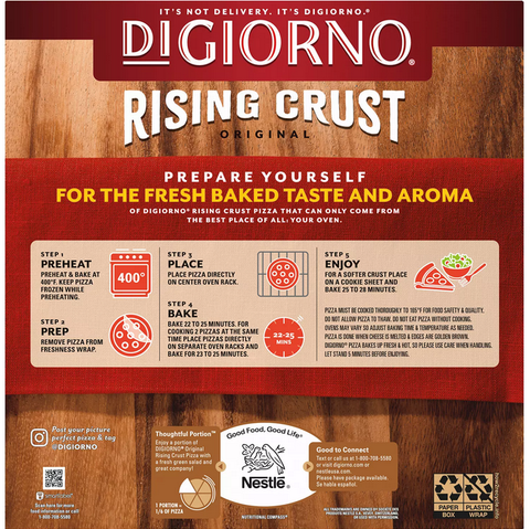 DiGiorno Rising Crust Original Value Pack Supreme Pizza (31.4 oz. 3 pk.)