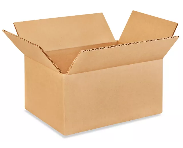 9 x 6 x 4" Lightweight 32 ECT Corrugated Boxes