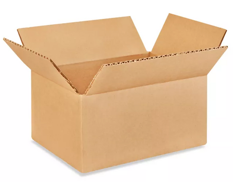 9 x 6 x 4" Lightweight 32 ECT Corrugated Boxes