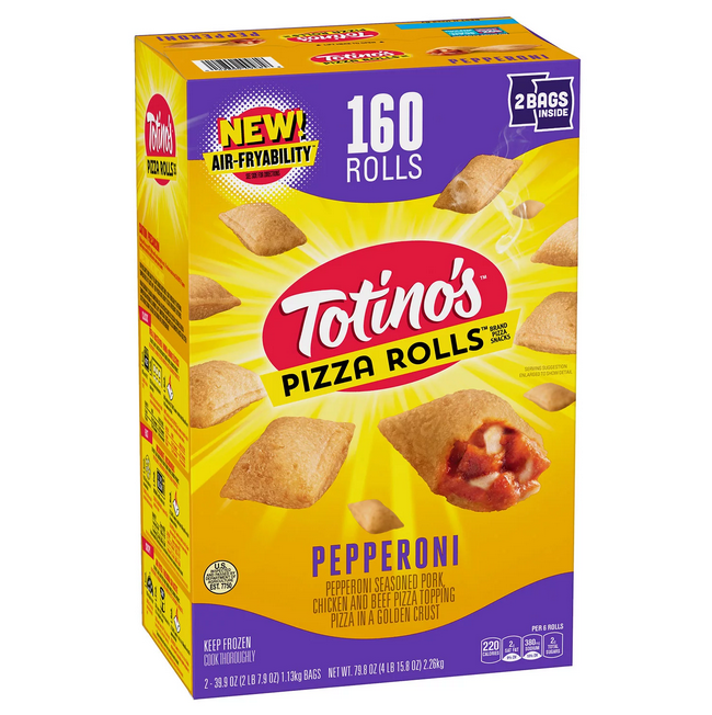 Totinos Frozen Pizza Rolls. Pepperoni (160 ct.)