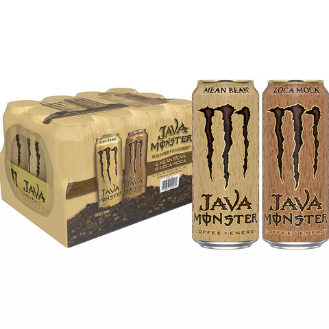 Monster Energy Java Variety Pack (15 oz. 12 pk.)