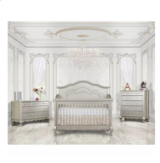 Evolur Aurora 5 in 1 Convertible Crib Choose Your Color Openbax