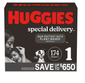 Huggies Special Delivery Hypoallergenic Baby Diapers (Choose Your Size)