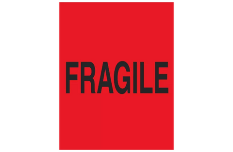 "Fragile" Label - 4 x 6"