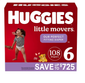 Huggies Little Movers Perfect Fitting Diapers (Choose Your Size)