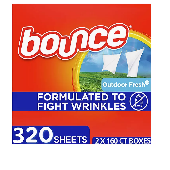 Bounce Pet Hair and Lint Guard Mega 80-Count Fabric Softener Dryer Sheet in  the Fabric Softeners department at