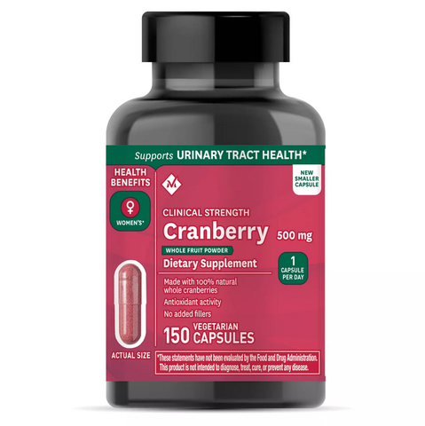 Member's Mark Clinical Strength Cranberry Dietary Supplement. 500 mg (150 ct.)