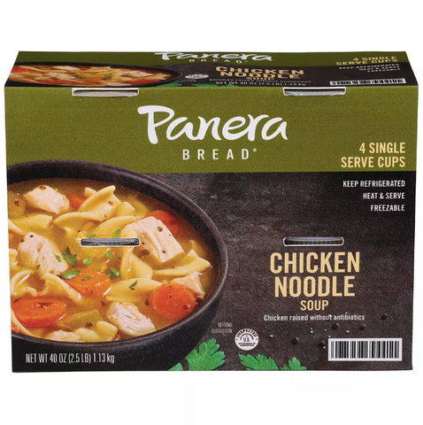 Panera Bread at Home Chicken Noodle Soup. 2pk. 24oz.