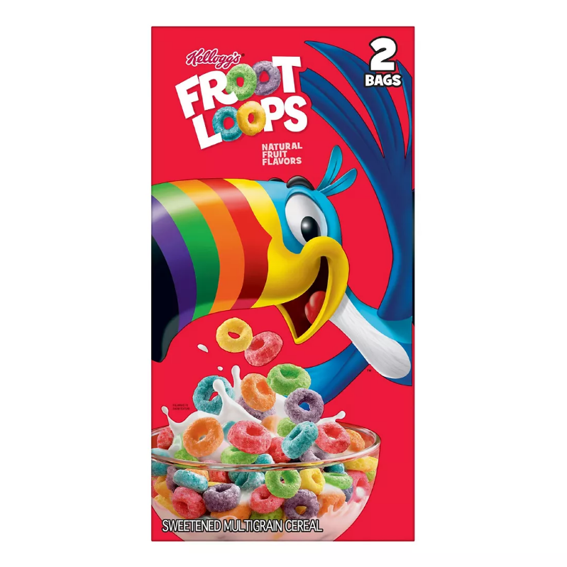 Kellogg's Froot Loops. 2 pk. – Openbax