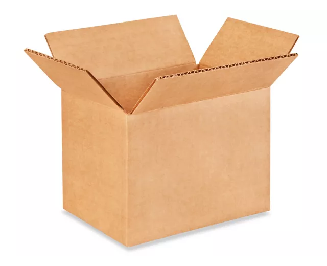 7 x 5 x 5" Lightweight 32 ECT Corrugated Boxes