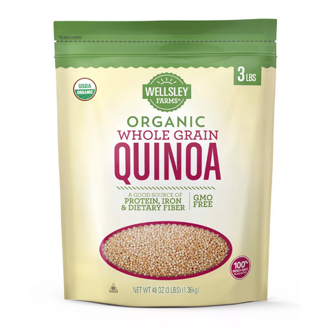 Wellsley Farms Organic Quinoa. 3 lbs.