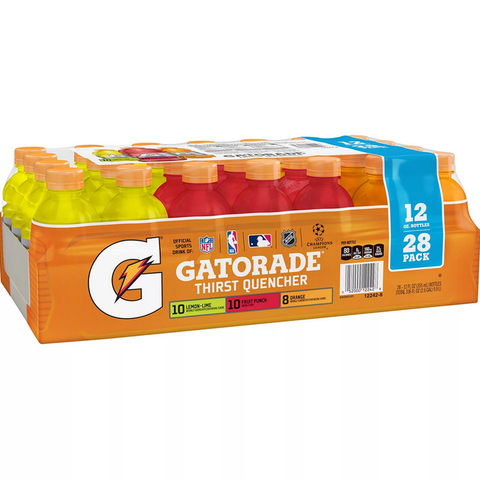 Gatorade Sports Drinks Core Variety Pack (12 fl. oz. 28 pk.)