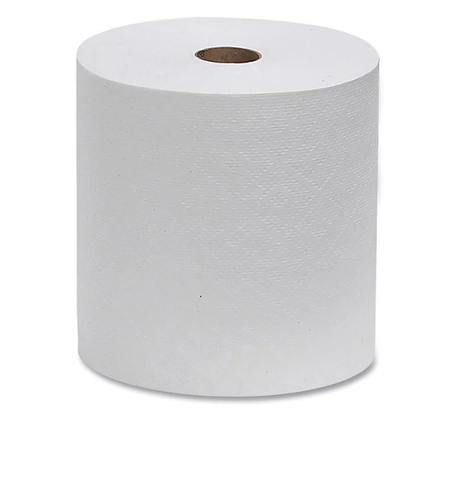 Marathon Hardwound Roll Paper Towels, White (700 ft./roll, 6 rolls/case)
