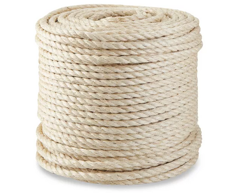Twisted Sisal Rope - 1⁄2" x 500'