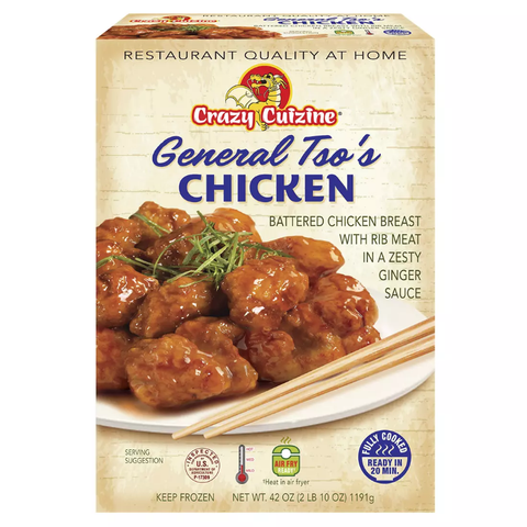Crazy Cuizine General Tso's Chicken. 42 oz.
