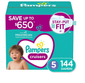 Pampers Cruisers Stay-Put Fit Diapers (Choose Your Size)