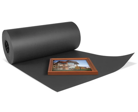 50 lb Black Kraft Paper - 18" x 720'