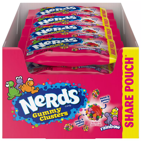 Nerds Gummy Clusters Candy (3 oz. 12 ct.)