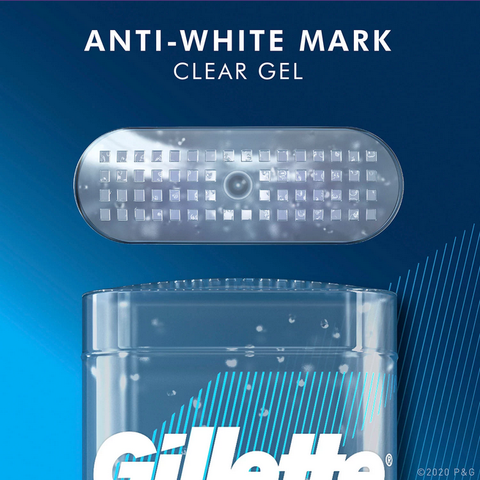 Gillette Clear Gel Men's Deodorant Cool Wave (3.8 oz. 5 pk.)