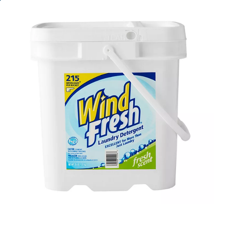 Windfresh Laundry Detergent Powder, Fresh Scent (35 lbs, 215 loads)