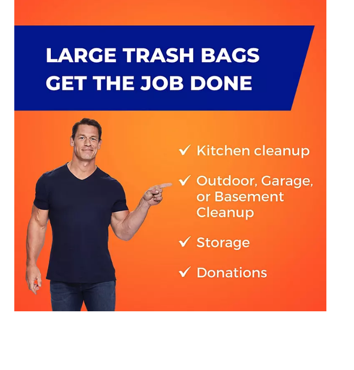 Ultra Strong Large Trash Bags