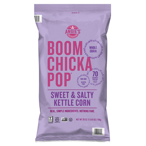 Angies Boom Chicka Pop Sweet and Salty Kettle Corn (25 oz.) 2 pk.