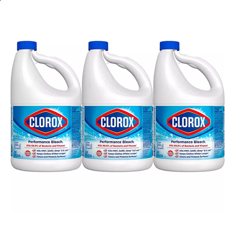 Clorox Performance Bleach (121 fl. oz./bottle, 3 pk.)