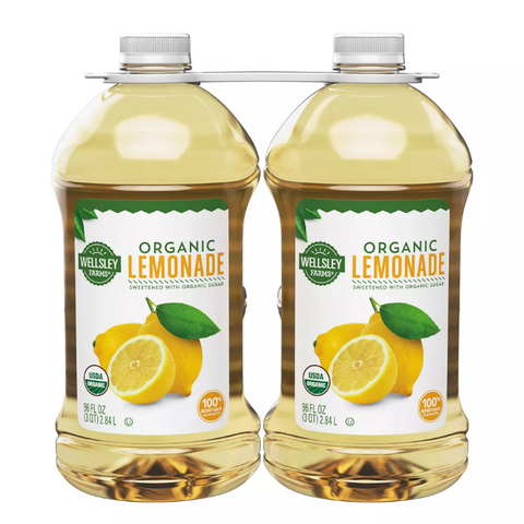 Wellsley Farms Organic Lemonade. 2 pk. 96 oz.