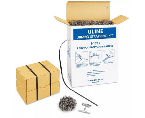 Polypropylene Strapping Kit - General Purpose, 1⁄2" x 9,000'