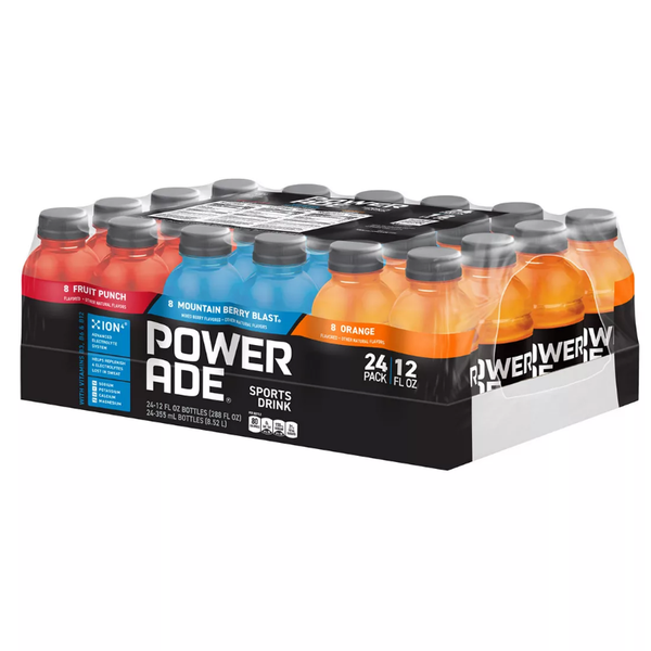 Powerade Sports Drink Variety Pack. 24 ct. 12 oz. – Openbax