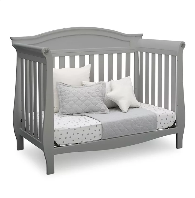 Delta Children Lancaster 4-in-1 Convertible Crib (Choose Your