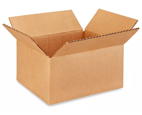 8 x 6 x 4" Lightweight 32 ECT Corrugated Boxes