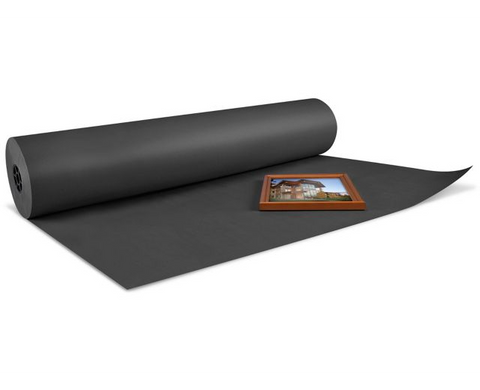 50 lb Black Kraft Paper - 48" x 720'