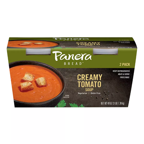 Panera Bread at Home Creamy Tomato Soup. 2 pk.24 oz.