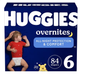 Huggies Overnites Nighttime Baby Diapers (Choose Your Size)