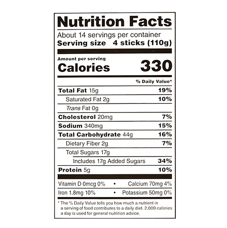 Wellsley Farms Cinnamon French Toast Sticks. 3.5 lbs. – Openbax