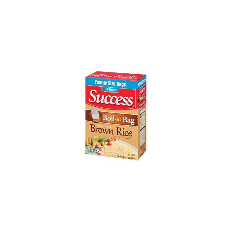 Success Rice Boil-in-Bag Whole Grain Brown Rice 32 oz. – Openbax