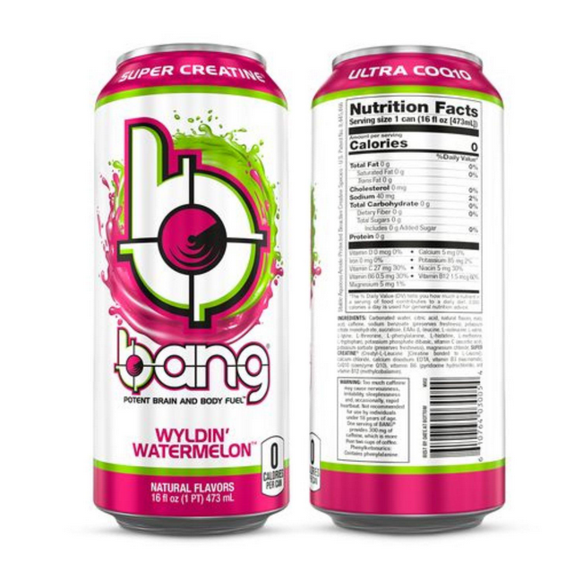 Segmented Energy Drinks : drink the pink