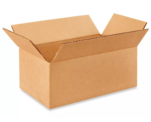 10 x 6 x 4" Lightweight 32 ECT Corrugated Boxes